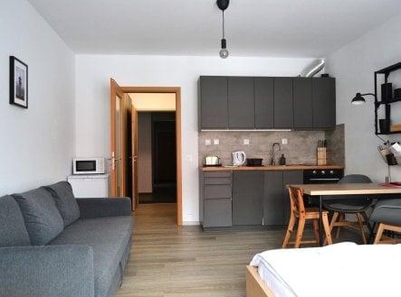 Stylový horský apartmán 1+kk s výhledem na Plešivec v srdci Abertam